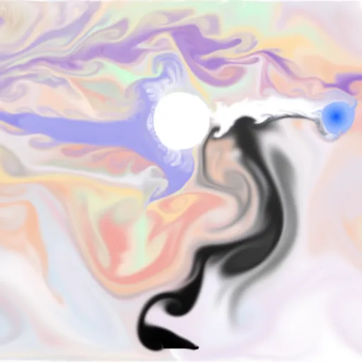 Fluid simulator. You can play with your mouse to add color.